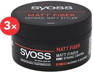 SYOSS Matt Fiber Paste 3 × 100 ml - Hair Paste