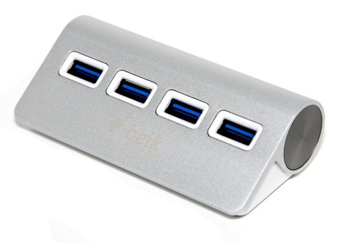 Beik HYD-9025H four-port USB 3.0 hub aluminum - USB Hub - Main image