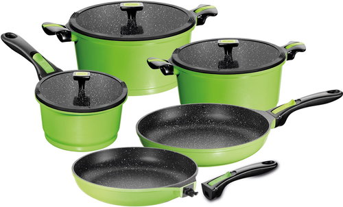 STONELINE Imagination Cookware Set with Removable Handles, 8pcs - Kitchenware Set - Main image