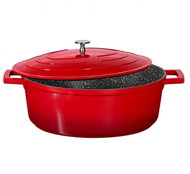 Stoneline Baking Pan with Lid with Marble Surface Stoneline 32 x 25cm - Roasting Pan