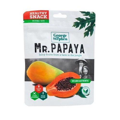 Mr. Papaya (dried pieces of juicy papaya) - Dried Fruit - Main image