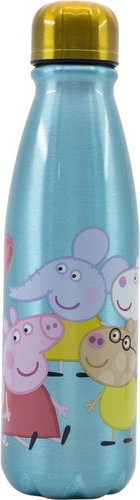 STOR Aluminium drinking bottle Peppa Pig 600 ml - Drinking Bottle - Main image