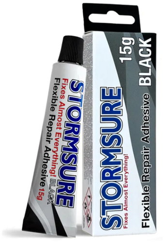 STORMSURE Flexible Repair Adhesive 15 g, black - Mounting Adhesive - Main image