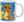 Eevee, Pikachu, Charmander - ceramic mug 325 ml