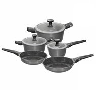 Stoneline Set of Dishes with Marble Surface 8 pcs IMAGINATION - Kitchenware Set