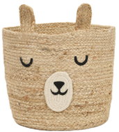 Kids Collection Toy storage box JOY, bear with ears, diameter 28 cm - Box