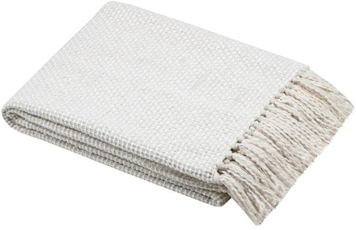 STOF Cotton blanket, woven, Scarlett, 125 × 150 cm - Blanket - Main image