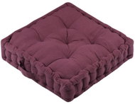 STOF COLINE burgundy 45 × 45 cm - Pillow Seat