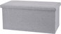 Bench Storagesolutions Bench with storage, 76 × 40 × 38 cm, grey - Lavice