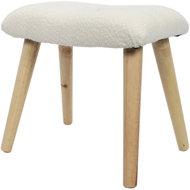 Trends 4 You KRUK chair, 40 × 28 × 38 cm, beige - Stool
