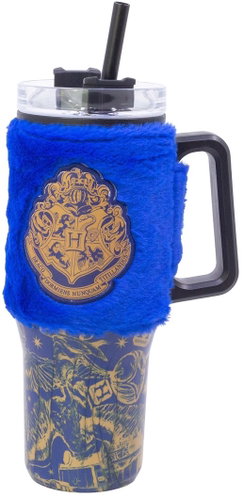 STOR Harry Potter thermal mug with plush sleeve 770ml - Children's Thermos - Main image