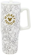 STOR Mickey Mouse travel mug with straw and handle 920ml - Children's Thermos