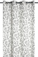 STOF Linen effect window curtain, CLARINE, 140 × 260 cm - Drape