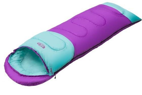 Nils Camp sleeping bag NC2008 purple/turquoise - Sleeping Bag - Main image