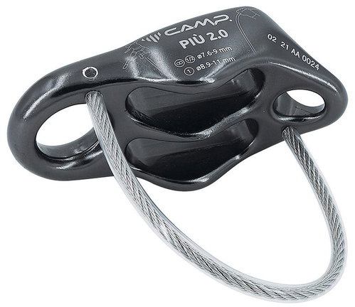 Camp Piu 2.0 Grey - Belay Device - Main image
