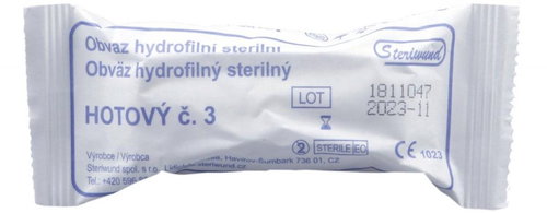 STERIWUND Finished sterile dressing No. 3 - Medical Bandage - Main image