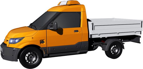 Streetscooter Work Pickup 40kWh - Electric car - Main image