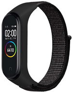 Strapido nylonový na Mi band 3/4/5/6/7, Čierno-hnedý - Remienok na hodinky