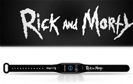 Strapido vzorovaný pro Mi band 3/4, Rick and Morty - Logo černý - Watch Strap