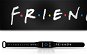 Strapido vzorovaný na Mi band 3/4, Friends – Logo čierny - Remienok na hodinky