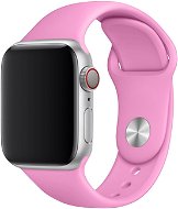 Strapido jednobarevný pro Apple Watch 42/44/45 mm, Růžový, velikost S - Watch Strap