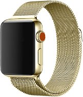 Strapido milánsky ťah na Apple Watch 42/44/45 mm, Zlatý - Remienok na hodinky