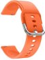 Strapido jednobarevný s přezkou pro Quick release 20 mm, Oranžový - Watch Strap