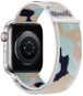 Strapido nylonový CAMO na Apple Watch 38/40/41 mm Béžová kamufláž - Remienok na hodinky