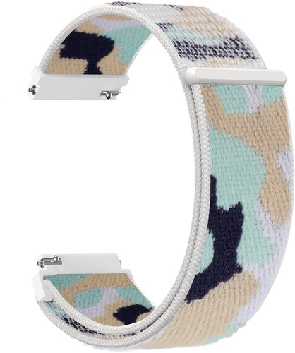 Strapido nylonový CAMO pro Quick release 22 mm Béžová kamufláž - Watch Strap - Main image
