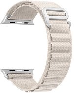 Strapido nylónový na Apple Watch 38/40/41 mm Béžový - Remienok na hodinky