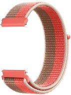 Strapido nylonový pro Quick release 20 mm Růžovo hnědý - Watch Strap