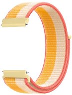 Strapido nylonový pro Quick release 20 mm Žluto béžový - Watch Strap