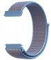 Strapido nylonový pro Quick release 22 mm Modro oranžový - Watch Strap