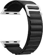 Strapido nylonový se sponou pro Apple Watch 38/40/41 mm Černý - Watch Strap