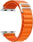 Strapido nylonový so sponou na Apple Watch 38/40/41 mm Oranžový - Remienok na hodinky