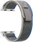 Strapido nylonový stahovací pro Apple Watch 38/40/41 mm Modro šedý - Watch Strap
