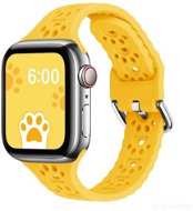 Strapido labky s prackou na Apple Watch 38/40/41 mm Žltý - Remienok na hodinky