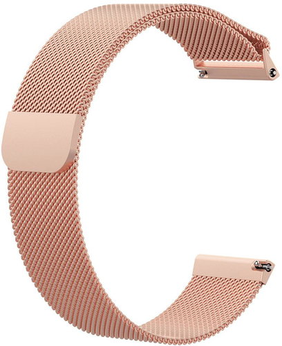 Strapido Quick Release 22 mm milánói szíj - rozéarany - Szíj - Fő fotó