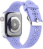 Strapido perforovaný s prackou na Apple Watch 38/40/41 mm Lila - Remienok na hodinky