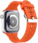 Strapido perforovaný s přezkou pro Apple Watch 38/40/41 mm Oranžový - Watch Strap
