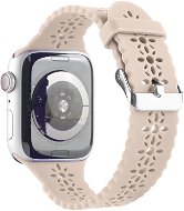 Strapido perforovaný s prackou pre Apple Watch 38/40/41 mm Staroružový - Remienok na hodinky