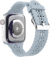 Strapido perforovaný s přezkou pro Apple Watch 38/40/41 mm Světle modrý - Watch Strap