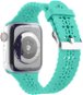 Strapido perforovaný s prackou pre Apple Watch 38/40/41 mm Tyrkysový - Remienok na hodinky