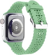 Strapido perforovaný s prackou pre Apple Watch 38/40/41 mm Zelený - Remienok na hodinky