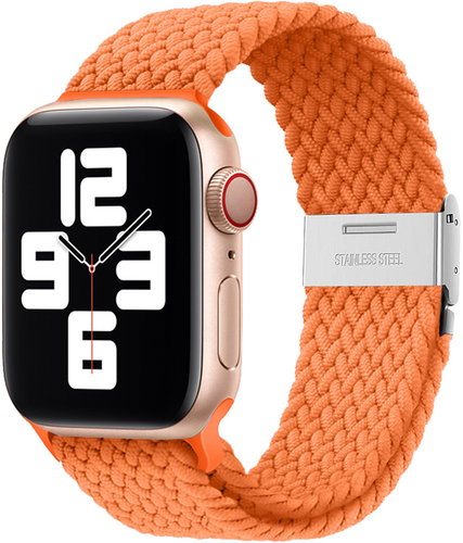 Strapido knit for Apple Watch 38/40/41 mm Orange - Watch Strap - Main image