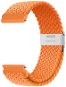 Strapido pletený na Quick release 20 mm Oranžový - Remienok na hodinky
