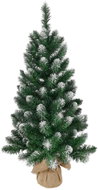 MagicHome Nico fir tree made of jute with snowy ends 90 cm - Christmas Tree