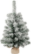 MagicHome Snowy fir in jute snowy ends 60 cm - Christmas Tree