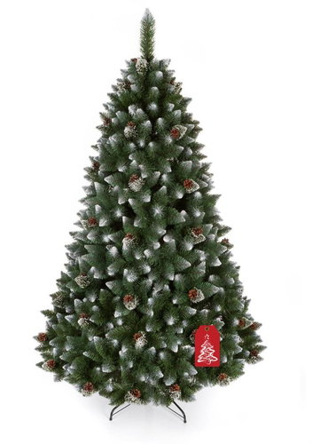 Pine Christmas Tree with White Tips 250cm - Christmas Tree - Main image
