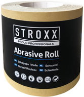 STROXX sandpaper roll 115 mm × 50 m, grit 80 - Sanding belt